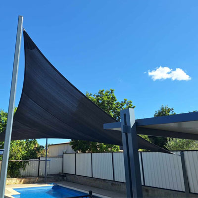 Service Locations: Pool Shade Sail